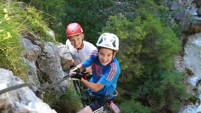 Kinderklettern in Ramsau am Dachstein