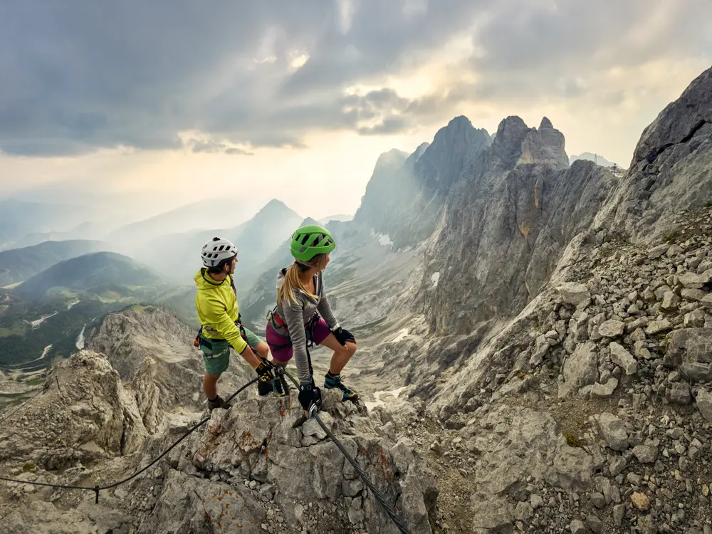 Klettern am Dachstein