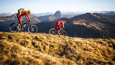 Mountainbiker im Brixental