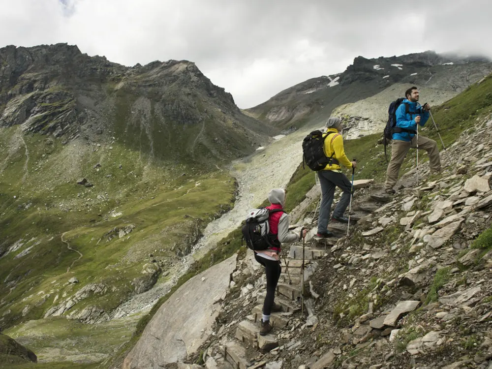 Wanderer auf dem Adlerweg