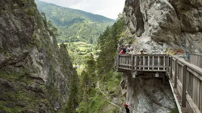 Pause während des Drauradwegs in Osttirol