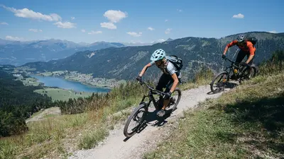 Biken am Weissensee, Lesachtal