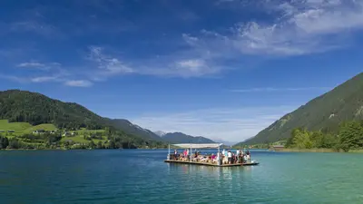 Genussfloß auf dem Weissensee