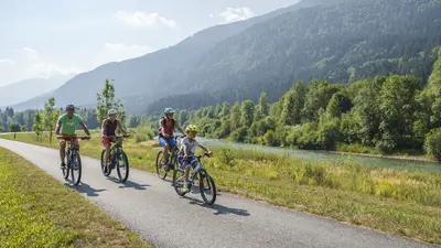Auf dem Gailtalradweg