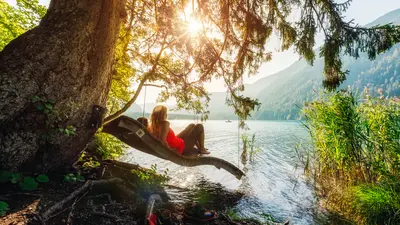 Am wunderschönen Weissensee