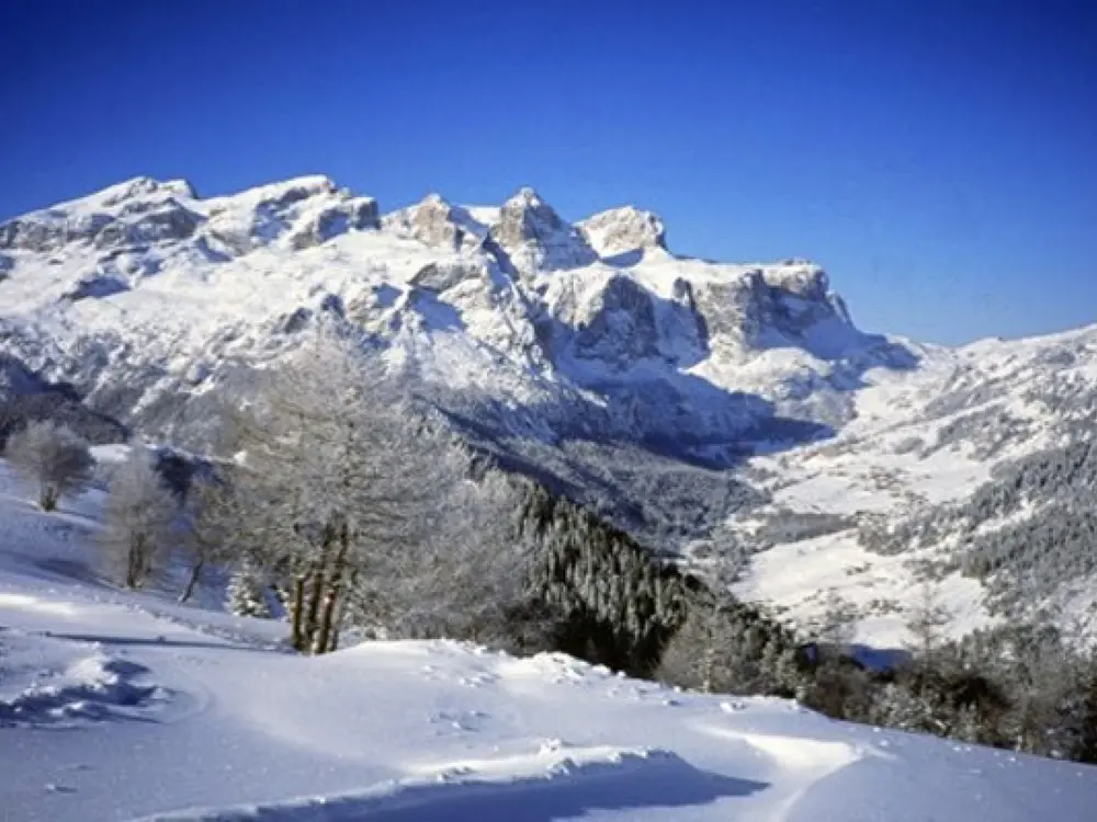 Die Sellagruppe - nördlich der Marmolada gelegen