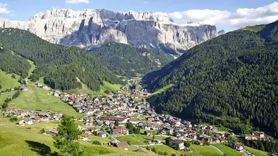 Ortsansicht Wolkenstein