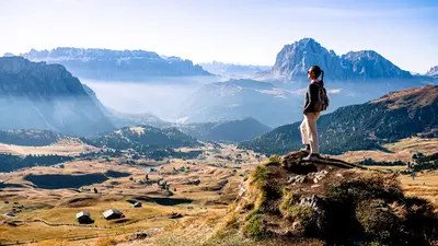 Herbst in den Dolomiten