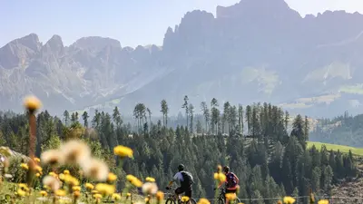 Mountaibiketour im Alpenpanorama Eggental