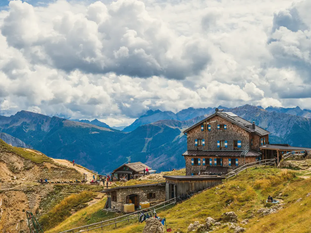 Berghütte im Eggental