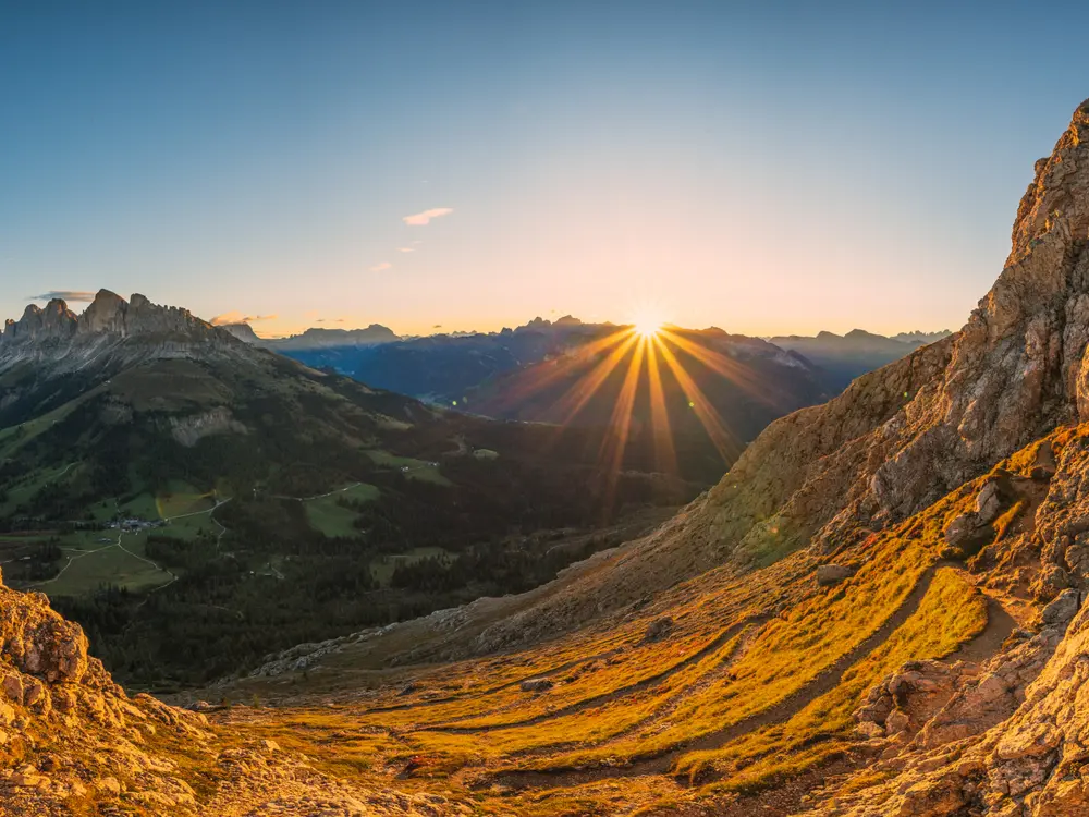 Sonnenaufgang im Eggental