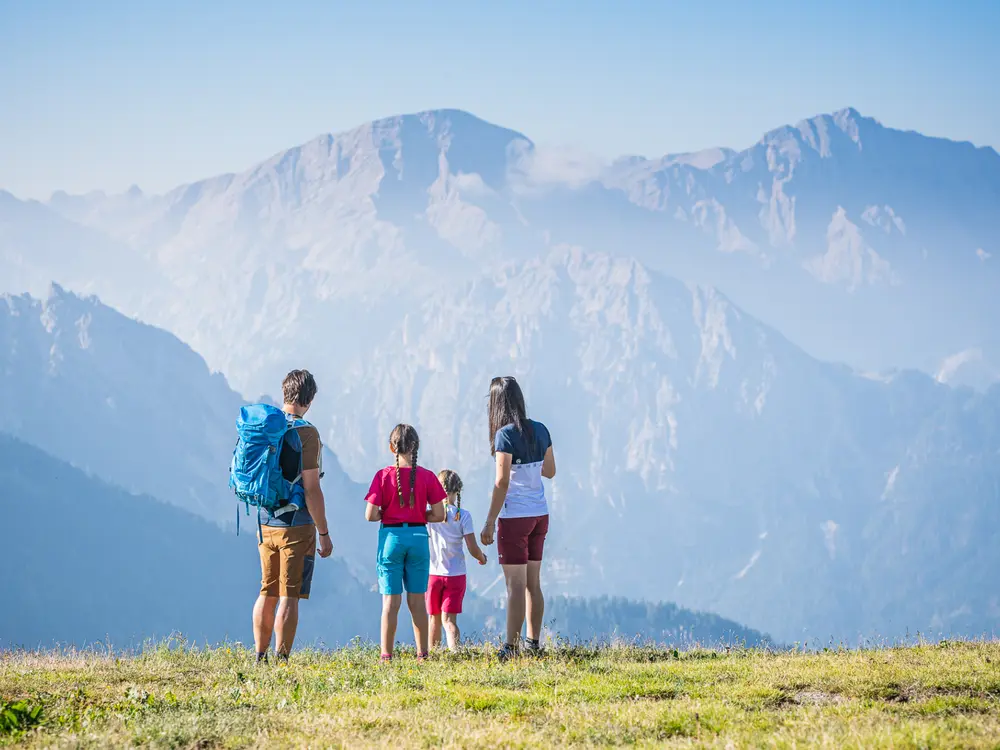 Familie am Kronplatz