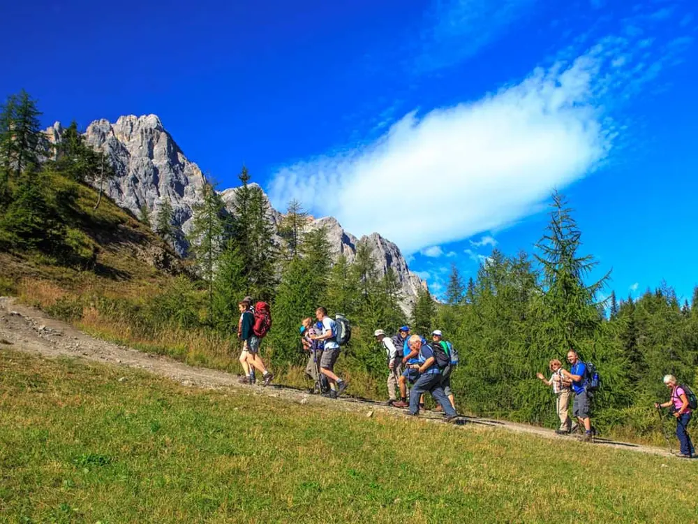 Wandern in den Dolomiten