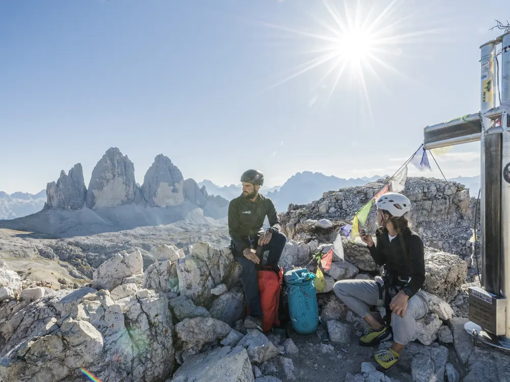 Klettersteig in der Dolomitenregion 3 Zinnen