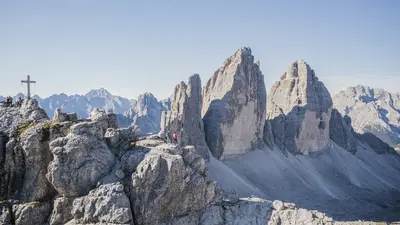 Klettersteig in der Dolomitenregion 3 Zinnen