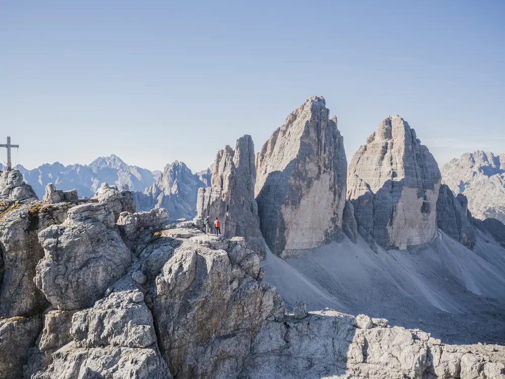 Klettersteig in der Dolomitenregion 3 Zinnen