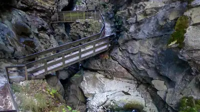 Wandersteg in der Gilfenklamm