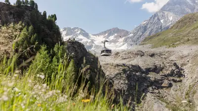 Kabinenbahn in Sulden