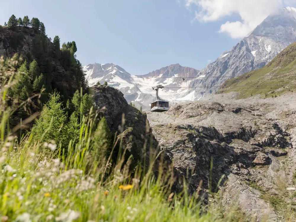 Kabinenbahn in Sulden