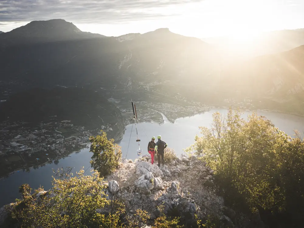 Klettersteig am Gardasee
