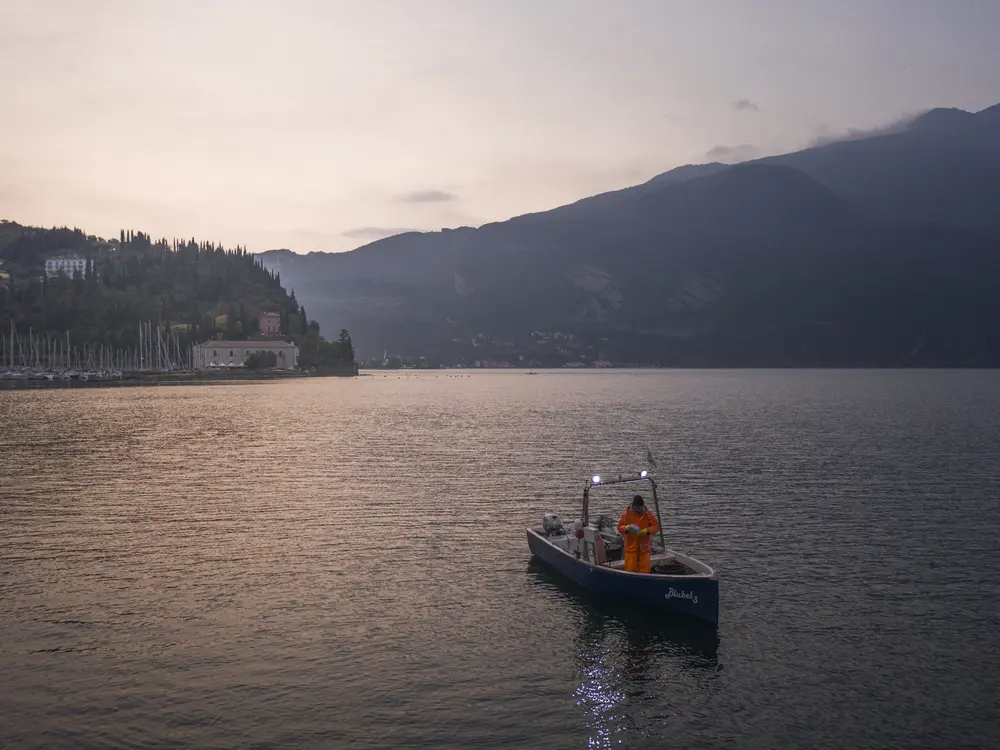Boot auf dem Gardasee