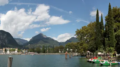 Blick auf Riva del Garda