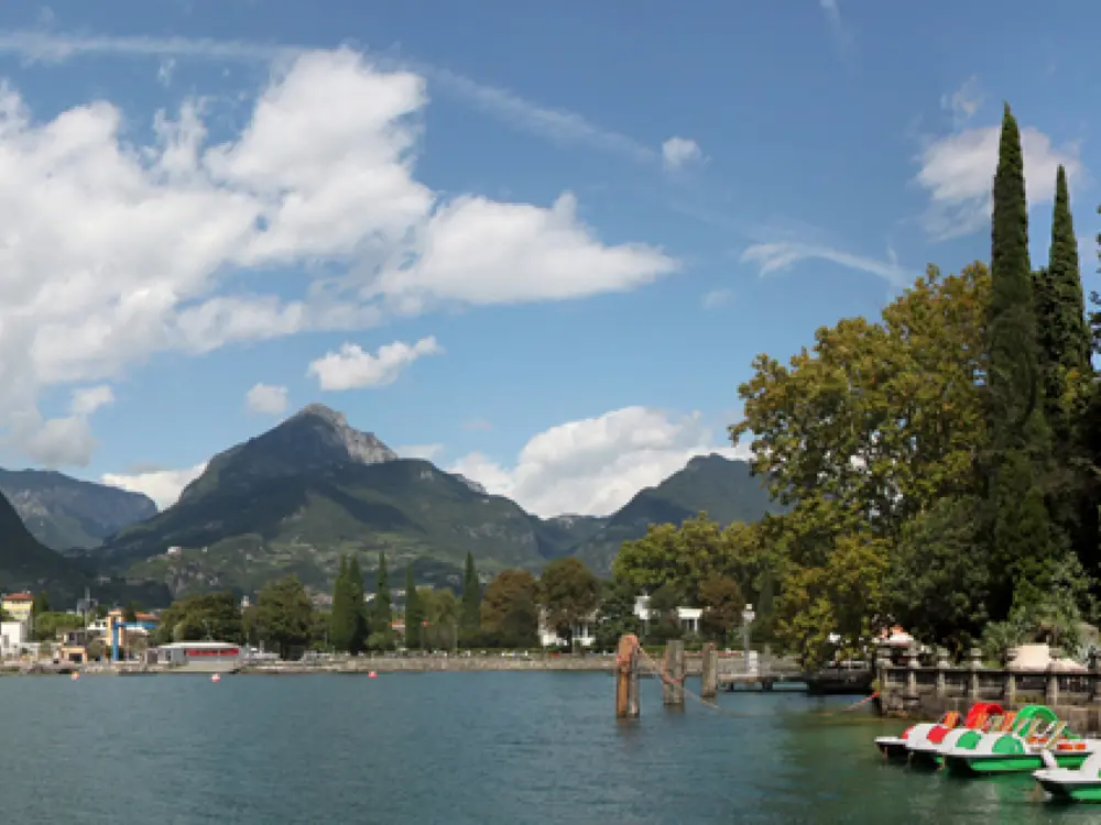 Blick auf Riva del Garda