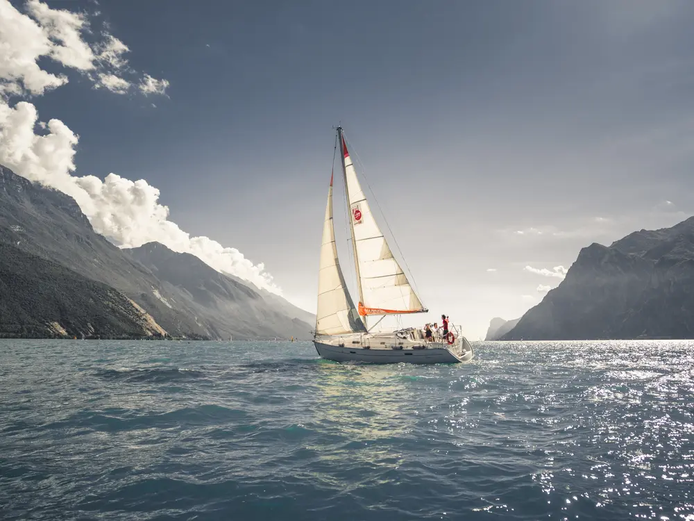 Segeln auf dem Gardasee