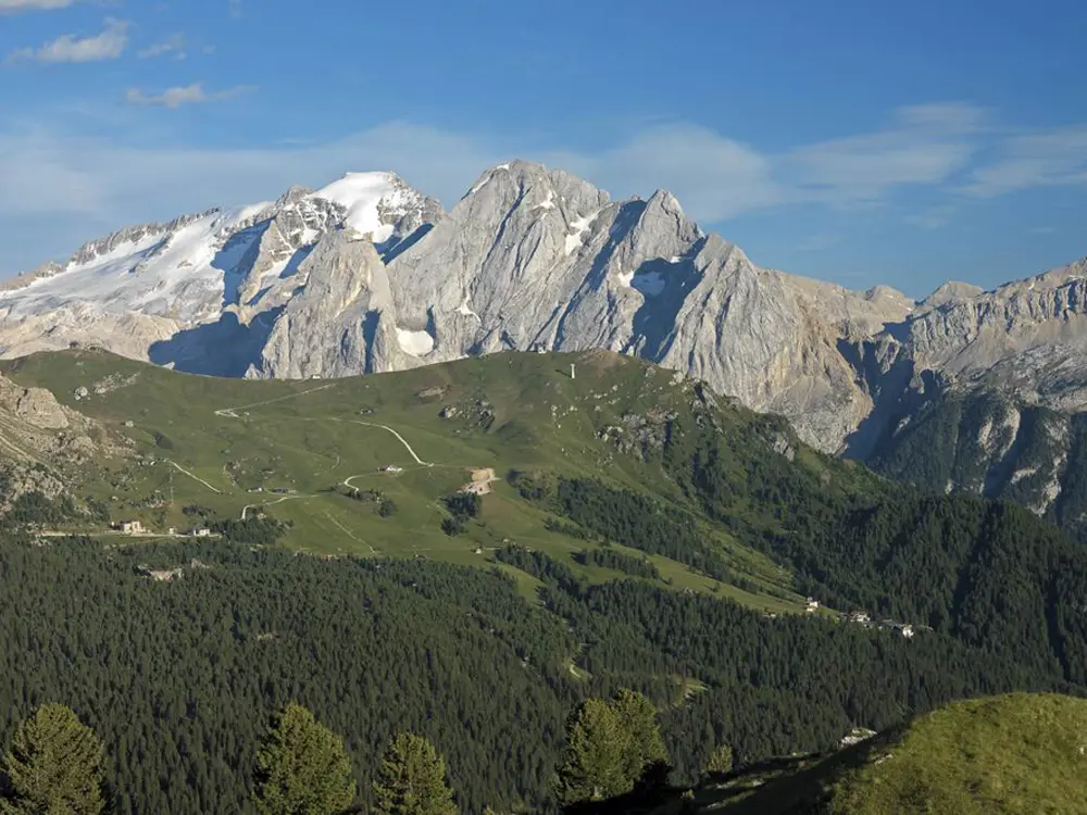 Blick auf den Belvedere
