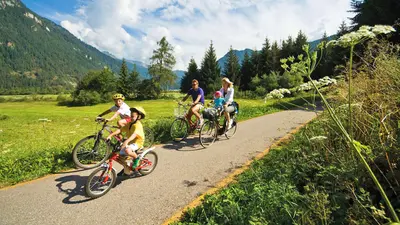 Fahrradfahren im Val di Fiemme
