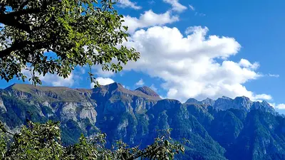 Bergpanorama im Val di Sole