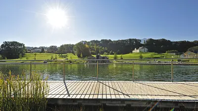 See in der Freizeitanlage Grossabünt