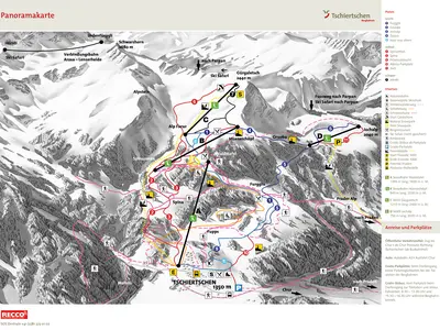 Pistenplan Tschiertschen