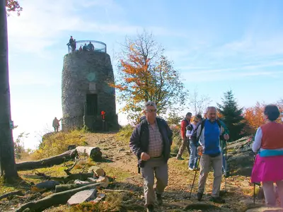 Der Mühlgrabenweg am Hirschenstein
