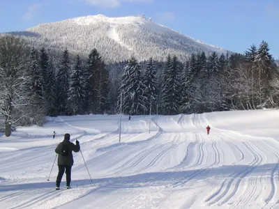 Bayerwaldloipe Abschnitt Bayerisch Eisenstein- Regenhütte