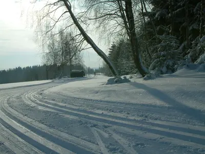 Frauenau Langlauftour blau