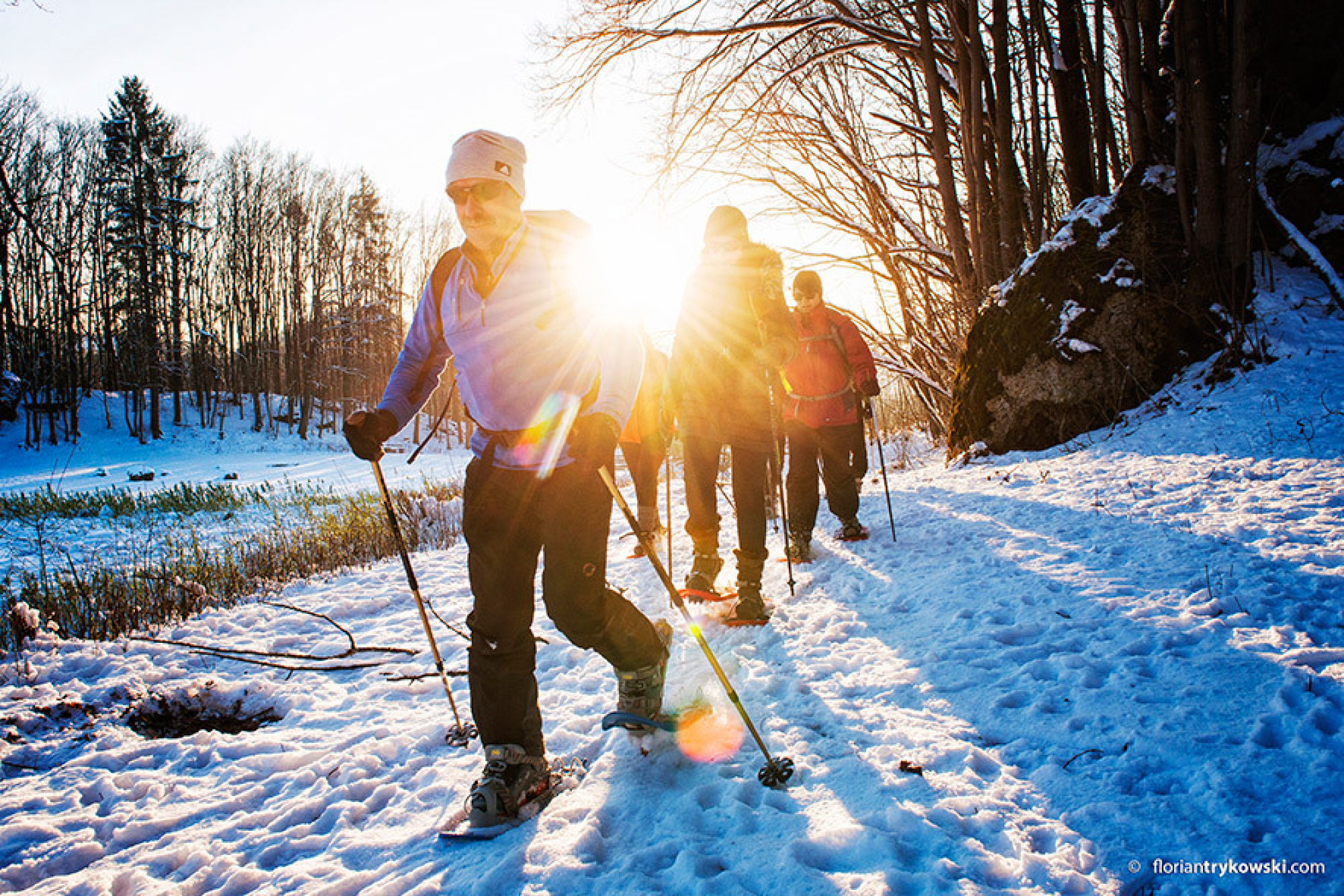 Schneeschuhwandern bei Gößweinstein