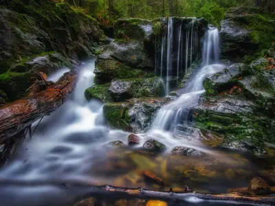 Rißlochwasserfälle und Schweiklruh