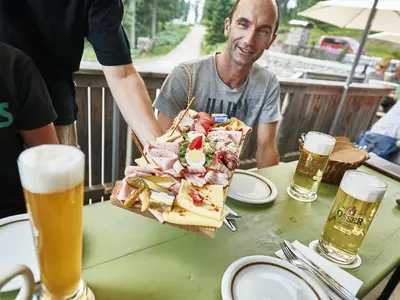 Chamer Hütte / Schutzhaus Kleiner Arber (MTB / E-Bike)