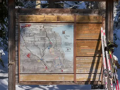 Skiwanderzentrum Zwieslerwaldhaus - Loipe Gelb
