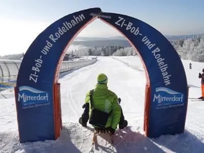 Rodel- und Zi-Bob-Bahn Talstation Alpe