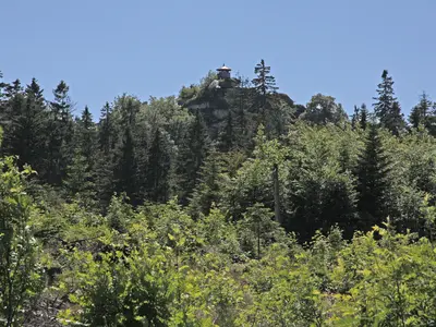 Nordweg Großer Waldstein - Niederlamitz