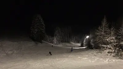 Nachtskilauf am Ködellift