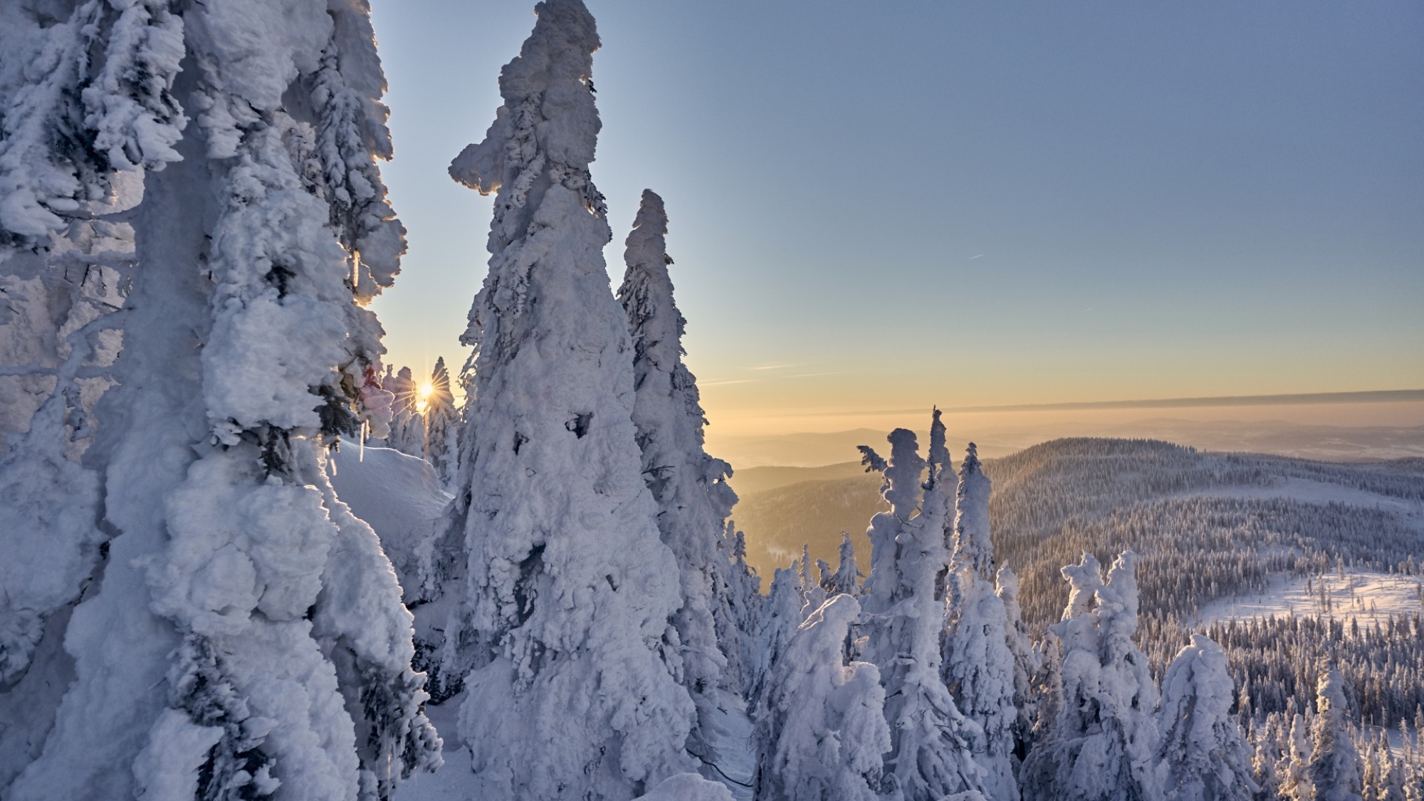 Sonnenaufgang am Großen Arber