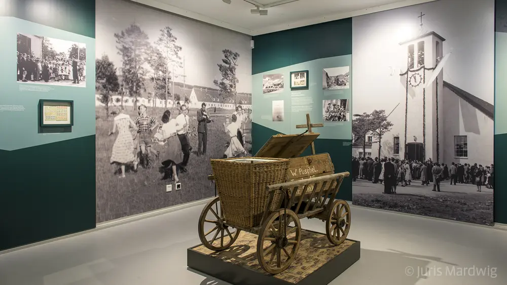 Präsentation der Geschichte der Heimatvertriebenen und Flüchtlinge im Erinnerungsort BADEHAUS
