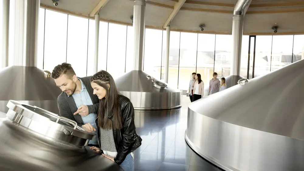 Bei einer Führung kann man das Sudhaus besichtigen