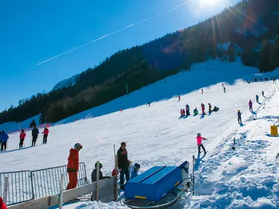 Blick auf den Wiesenlift © Albin Niederstrasser