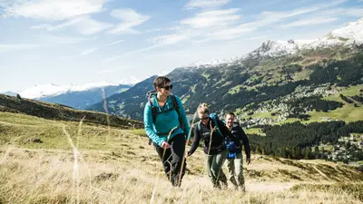 Goldener Herbst in der Region Arosa-Lenzerheide
