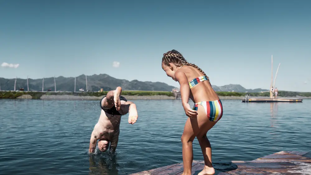 Kinder am Fichtensee