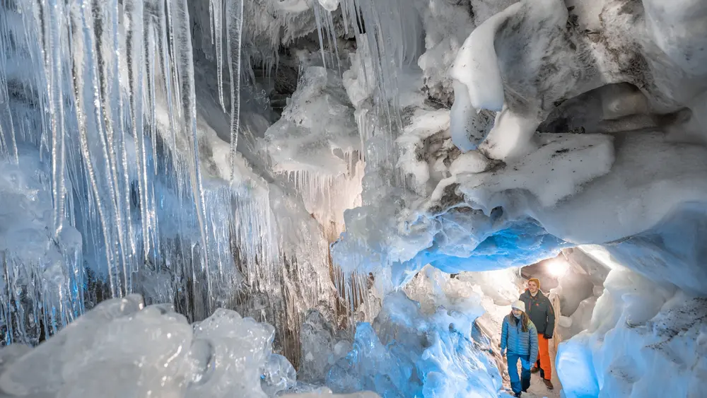 Natur Eis Palast
